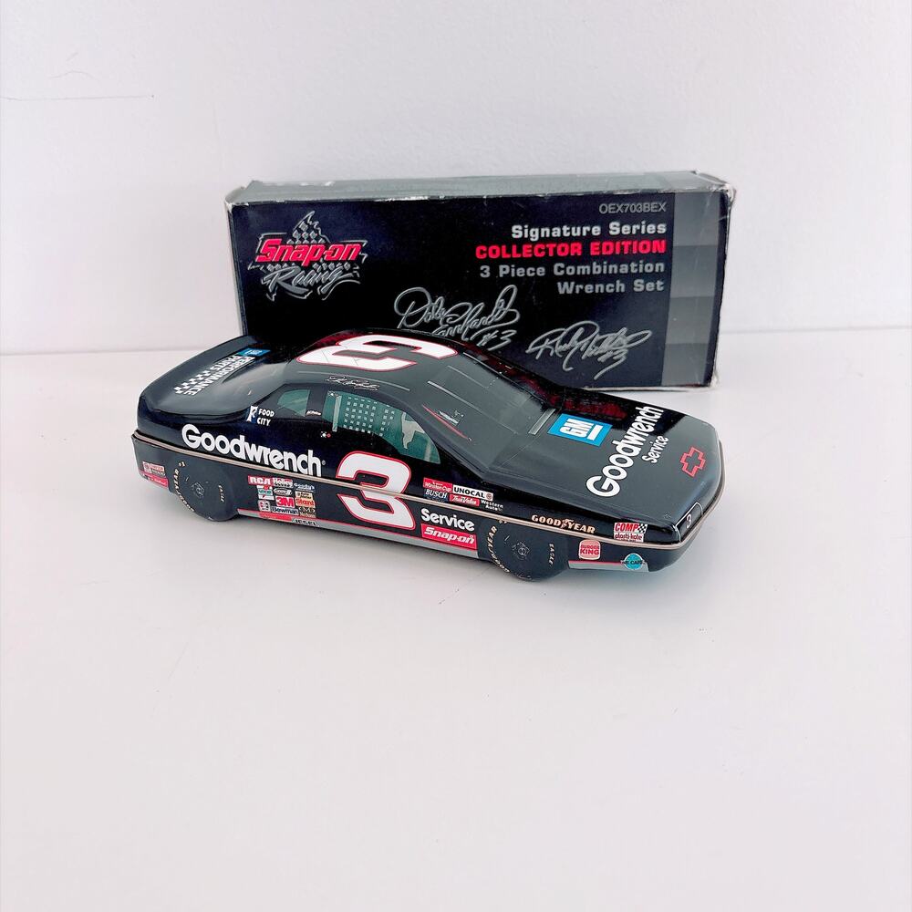 Vintage RCR Dale Earnhardt Sr. Snap-On 3-Piece Combination Wrench Set